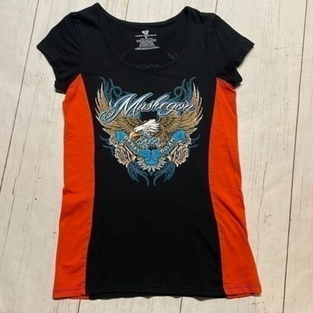 Vance Biker Wear women’s short sleeve t-shirt. Size S